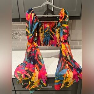 Live 4 Truth Smocked Bell Sleeve Top